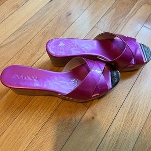 Jimmy Choo wedge sandals